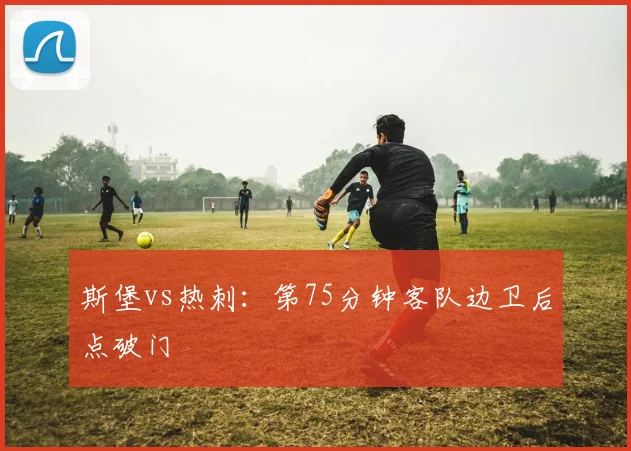 斯堡vs热刺：第75分钟客队边卫后点破门